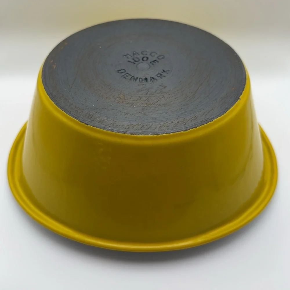 Naaco‎ Denmark MCM Cast Iron Lidded Casserole